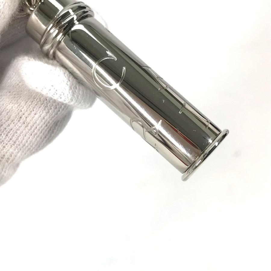 未使用 CARTIER カルティエ ペンダントトップ ピルケース キーリング バッグチャーム オーバル キーホルダー シルバー 【中古】｜reference｜08