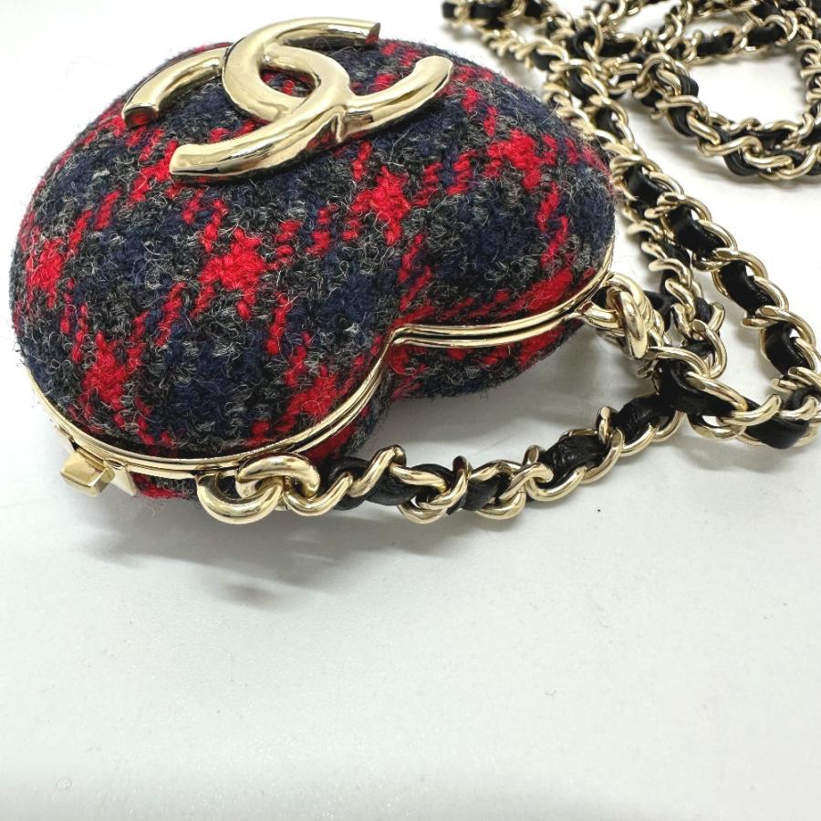 CHANEL（シャネル） 美品 AP9485 ハート ロケット ピルケース ココ