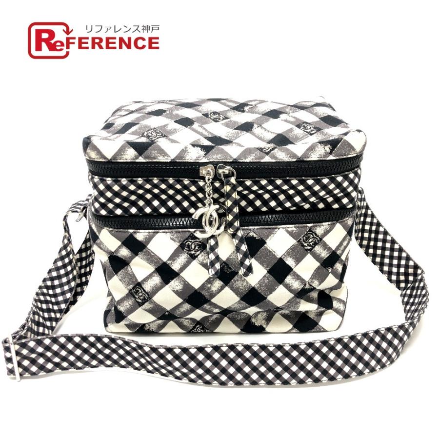 CHANEL シャネル クーラーバッグ 保冷バッグ チェック ココマーク  
