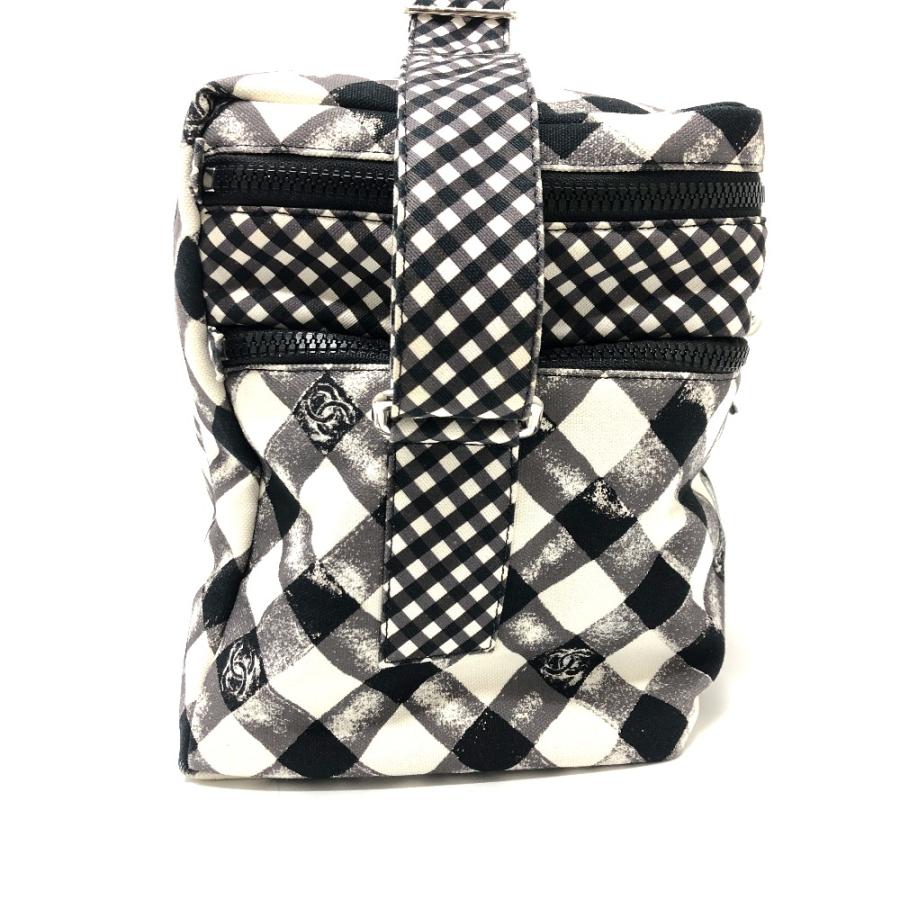 CHANEL シャネル クーラーバッグ 保冷バッグ チェック ココマーク  