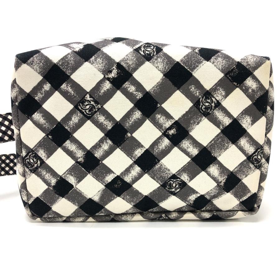 CHANEL シャネル クーラーバッグ 保冷バッグ チェック ココマーク  