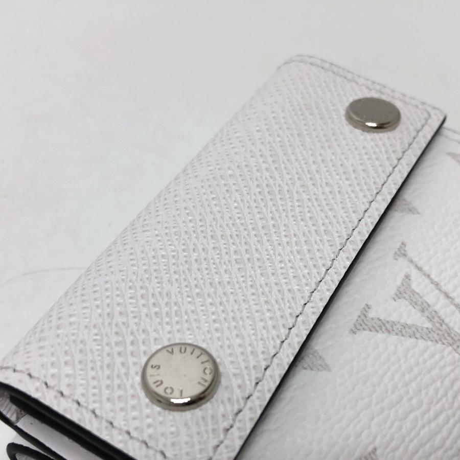 新品同様 LOUIS VUITTON ルイヴィトン M30899 ディスカバリー コンパクト 財布タイガラマモノグラム 3つ折り財布 ホワイト メンズ【中古】｜reference｜06