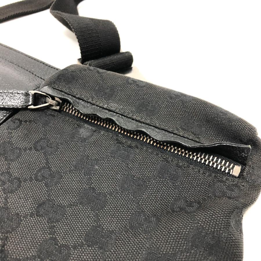 GUCCI グッチ 28566 ボディバッグ ベルトバッグ GG ウエストバッグ ブラック メンズ【中古】 | GUCCI | 02