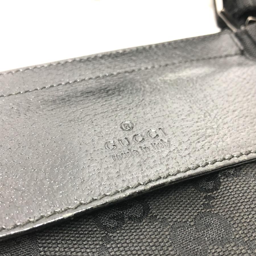 GUCCI グッチ 28566 ボディバッグ ベルトバッグ GG ウエストバッグ ブラック メンズ【中古】 | GUCCI | 06