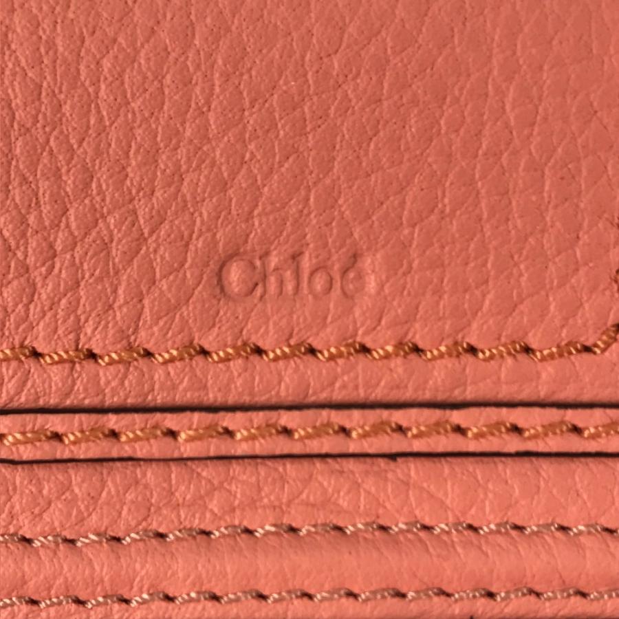 未使用 Chloe クロエ MARCIE マーシー コンパクトウォレット 2つ折り財布 ピンク レディース【中古】 | Chloe | 07