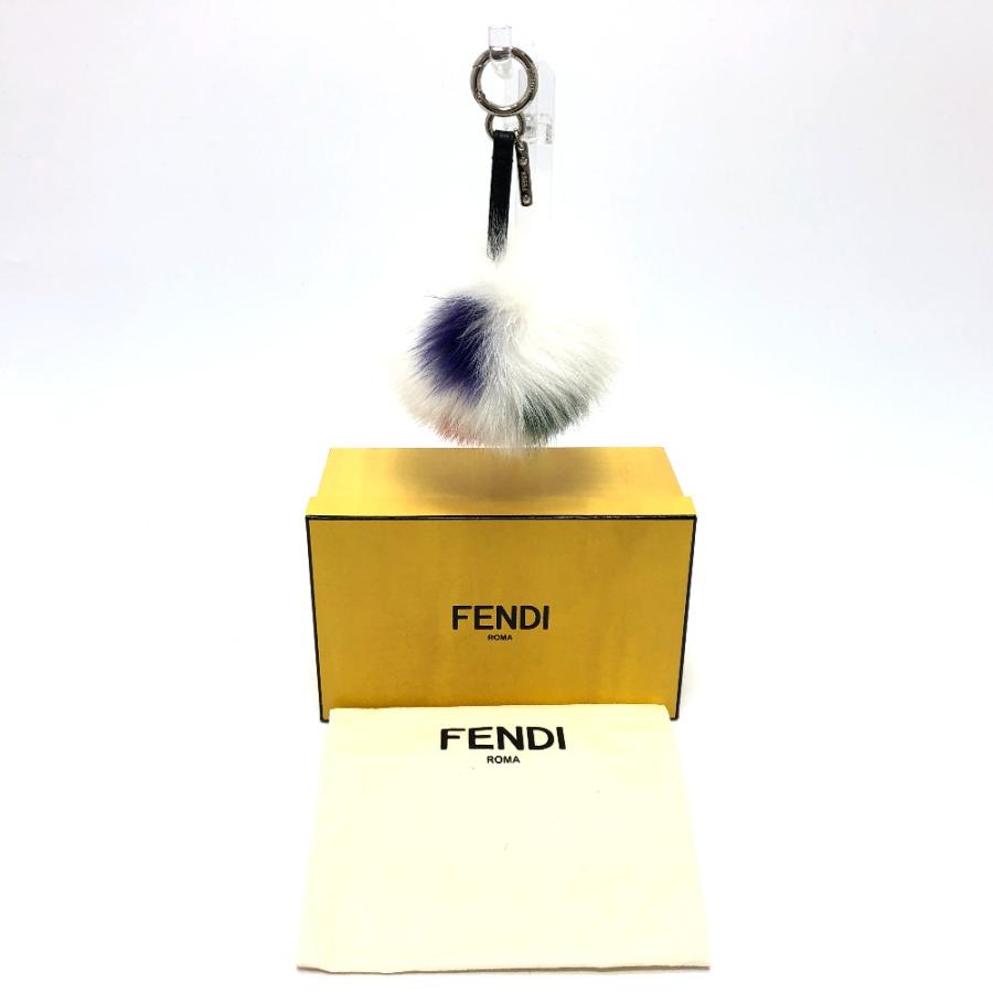 FENDI フェンディ ボンボンチャーム キーホルダー バッグチャーム 