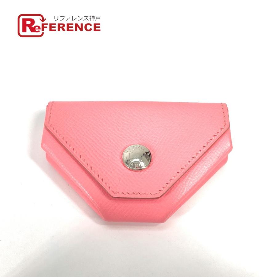 美品 HERMES エルメス ルヴァンキャトル 小銭入れ 財布 コインケース ローズコンフェッティ ピンク レディース【中古】 | HERMES