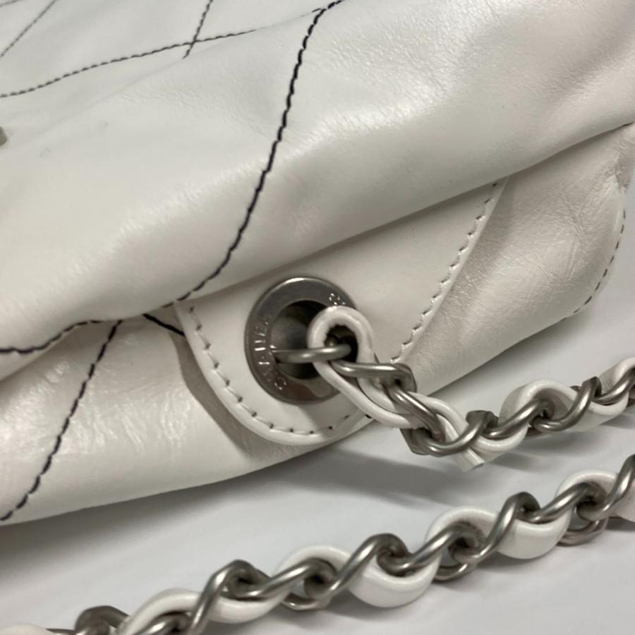 美品 CHANEL シャネル AS3313 CHANEL22 スモール チェーン リュックサック ハンドバッグ 2WAYバッグ リュックサック ホワイト【中古】 | CHANEL | 05