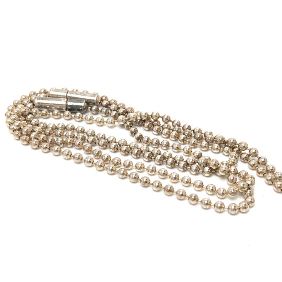 GUCCI グッチ ダブル ドッグタグ ネックレス ロゴ プレート ペンダントトップ シルバー メンズ【中古】 | GUCCI | 05