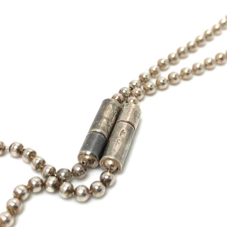 GUCCI グッチ ダブル ドッグタグ ネックレス ロゴ プレート ペンダントトップ シルバー メンズ【中古】 | GUCCI | 06