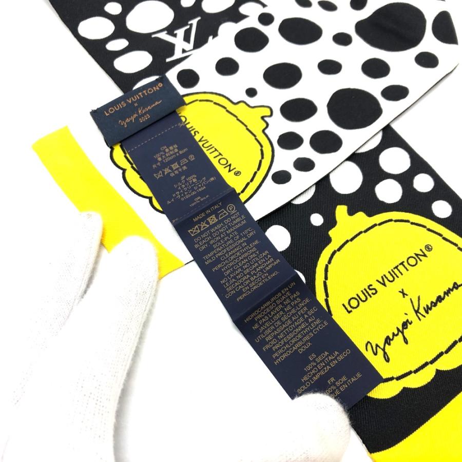 美品 LOUIS VUITTON ルイヴィトン M78291 LV×YK バンドー インフィニティ ドット ツイリースカーフ モノグラム スカーフ 【中古】 | LOUIS VUITTON | 03