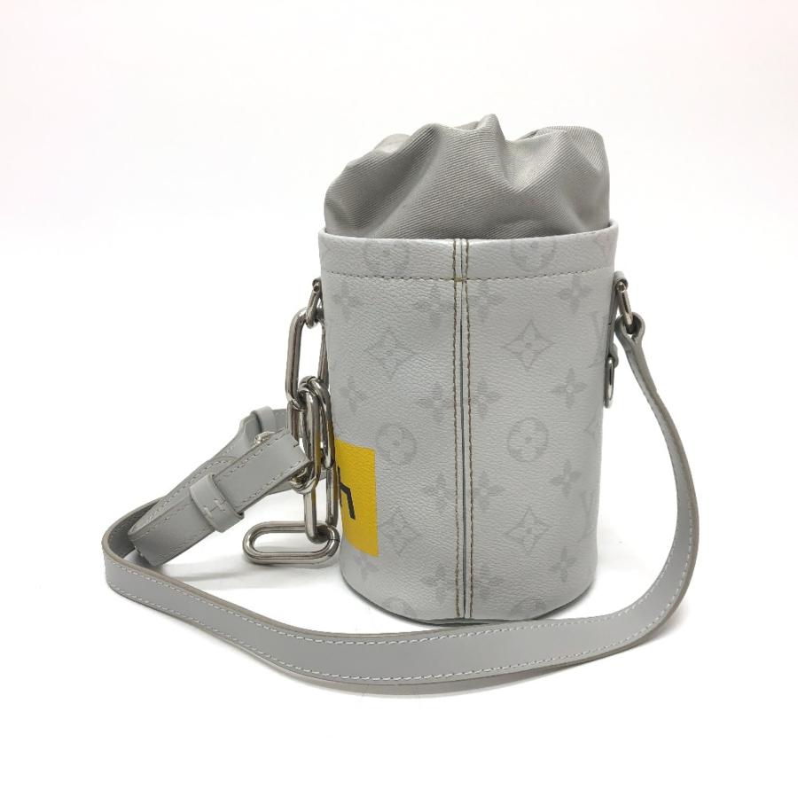 LOUIS VUITTON ルイヴィトン M44631 チョークナノ カバン ホワイトモノグラム ショルダーバッグ ホワイト メンズ【中古】 | LOUIS VUITTON | 01