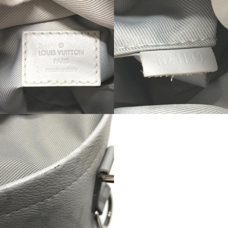 LOUIS VUITTON ルイヴィトン M44631 チョークナノ カバン ホワイトモノグラム ショルダーバッグ ホワイト メンズ【中古】 | LOUIS VUITTON | 09
