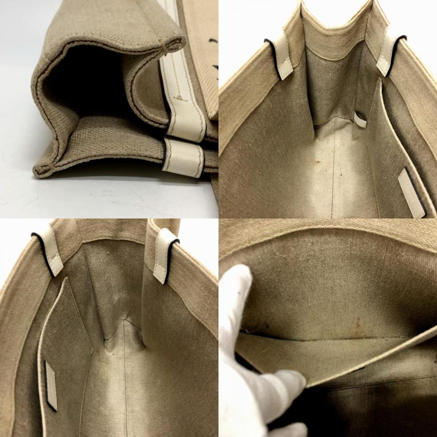 Chloe クロエ ウッディ ミディアム ハンドバッグ ロゴ トートバッグ ベージュ ユニセックス【中古】 | Chloe | 08