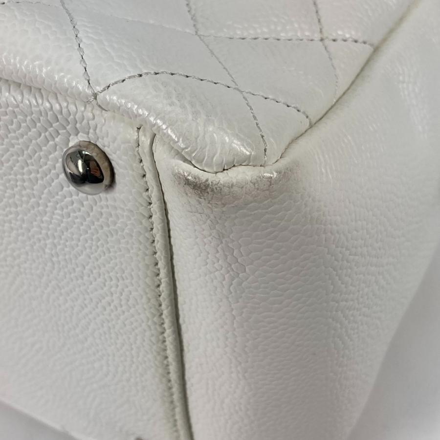 CHANEL シャネル タイムレス マトラッセ キルティング チェーン ショルダーバッグ カバン CC ココマーク トートバッグ ホワイト【中古】 | CHANEL | 05