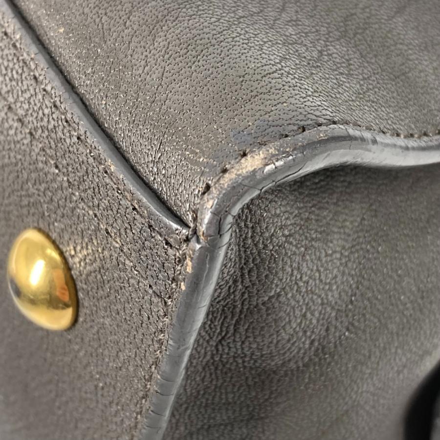 YVES SAINT LAURENT イヴ・サンローラン 400666 カバス シック トートバッグ カバン Yロゴ ハンドバッグ グレー レディース【中古】 | Yves Saint Laurent | 05