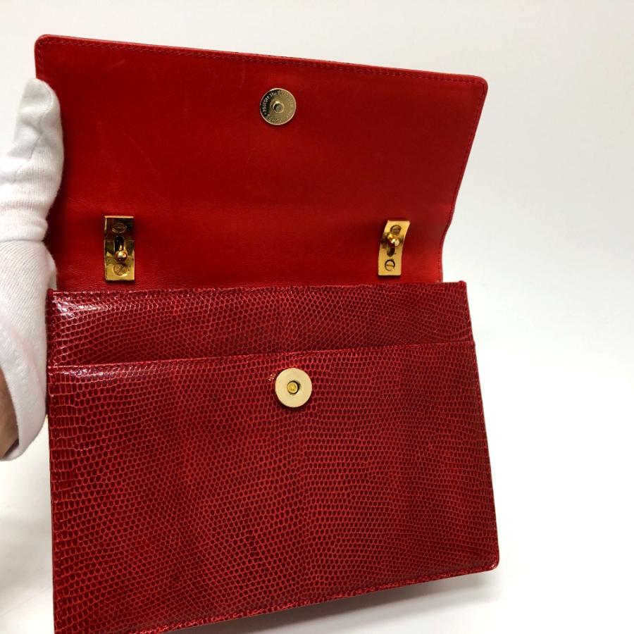 GUCCI（グッチ） チェーン オールドグッチ ショルダーバッグ レッド