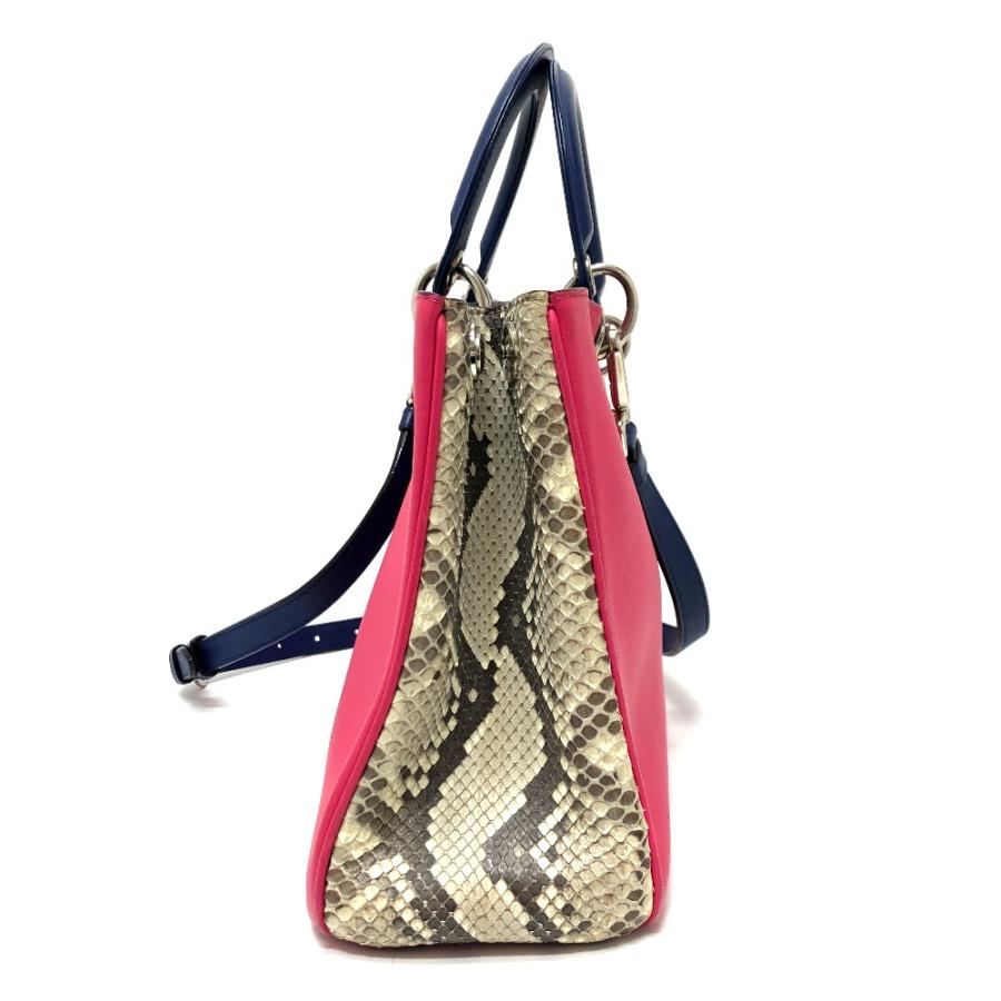 Dior ピンク ナイロン マザーズバッグ少し汚れがあり