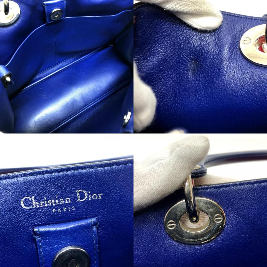 Christian Dior クリスチャンディオール ディオリッシモ パイソン 2WAY カバン ハンドバッグ ピンク レディース【中古】 |  | 08