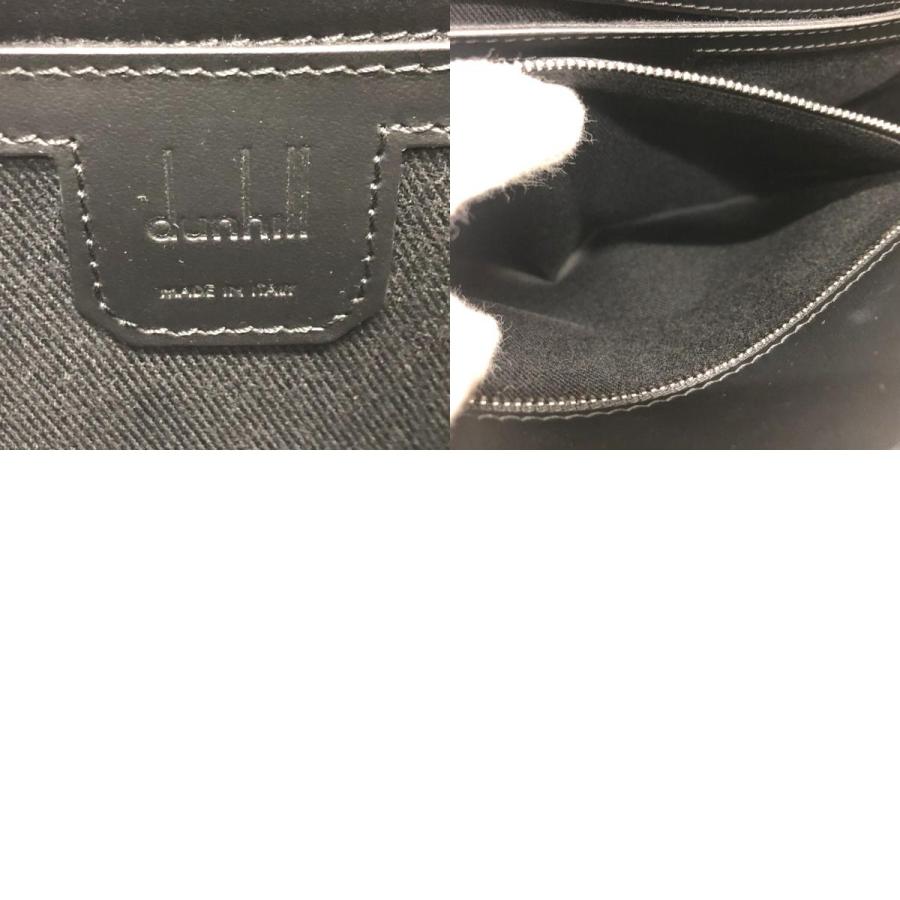 新品同様 Dunhill ダンヒル DU21R3655LT001 シグネチャー スモール フラップ メッセンジャー カバン ショルダーバッグ ブラック メンズ【中古】 | dunhill | 09