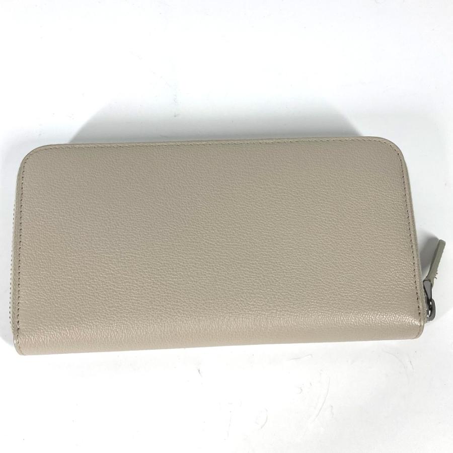 美品 BVLGARI ブルガリ ブルガリブルガリ ロゴ ラウンドファスナー ロングウォレット 長財布 アイボリー系 レディース【中古】 | BVLGARI | 06
