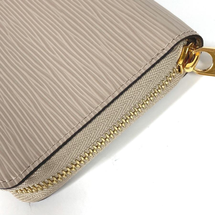 美品 LOUIS VUITTON ルイヴィトン M67805 ジッピーウォレット ラウンドファスナー エピ 長財布 ガレ ベージュ メンズ【中古】 | LOUIS VUITTON | 04