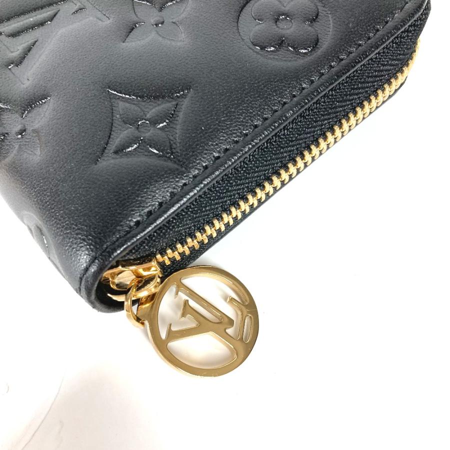 美品 LOUIS VUITTON ルイヴィトン M81510 ジッピーウォレット ラウンドファスナー モノグラム エンボス 長財布 ノワール ブラック 【中古】｜reference｜07