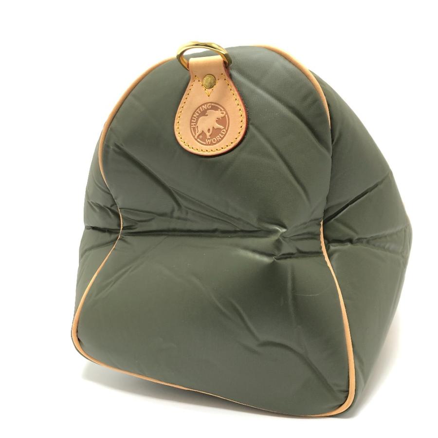 HUNTING WORLD ハンティングワールド バチュークロス トラベルバッグ ボストンバッグ カーキ メンズ【中古】 |  | 02
