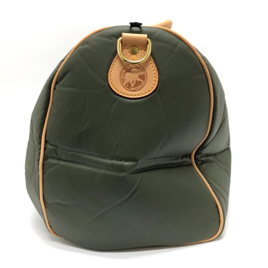 HUNTING WORLD ハンティングワールド バチュークロス トラベルバッグ ボストンバッグ カーキ メンズ【中古】 |  | 03