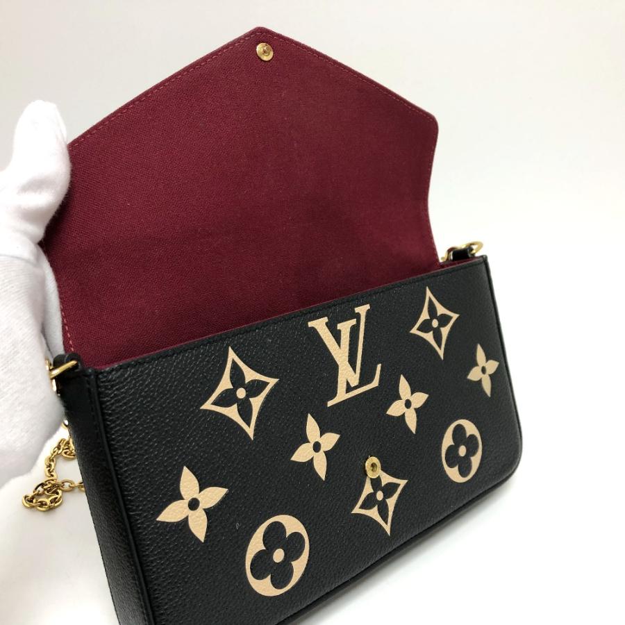 LOUIS VUITTON ルイヴィトン M80482 ポシェット・フェリシー チェーンウォレット ショルダーバッグ モノグラムアンプラント 長財布【中古】 | LOUIS VUITTON | 05
