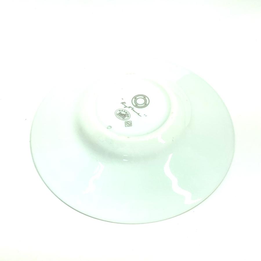 未使用 HERMES エルメス Rhythm リズム ティーカップ＆ソーサー 2客 コップ プレート 皿 食器 ティーカップ ホワイト レディース【中古】 | HERMES | 05