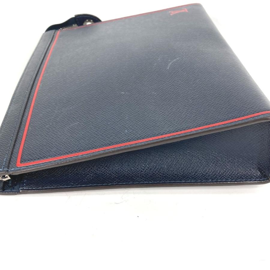 美品 LOUIS VUITTON ルイヴィトン M63394 ポシェット ヴォワヤージュ カバン ポーチ バイカラー タイガ セカンドバッグ【中古】 | LOUIS VUITTON | 01