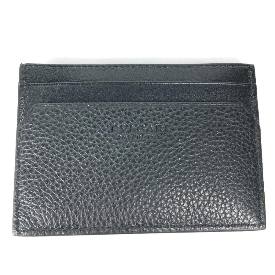 未使用 BVLGARI ブルガリ 36969 ロゴ オクト OCTO カードケース ブラック メンズ【中古】 | BVLGARI | 03