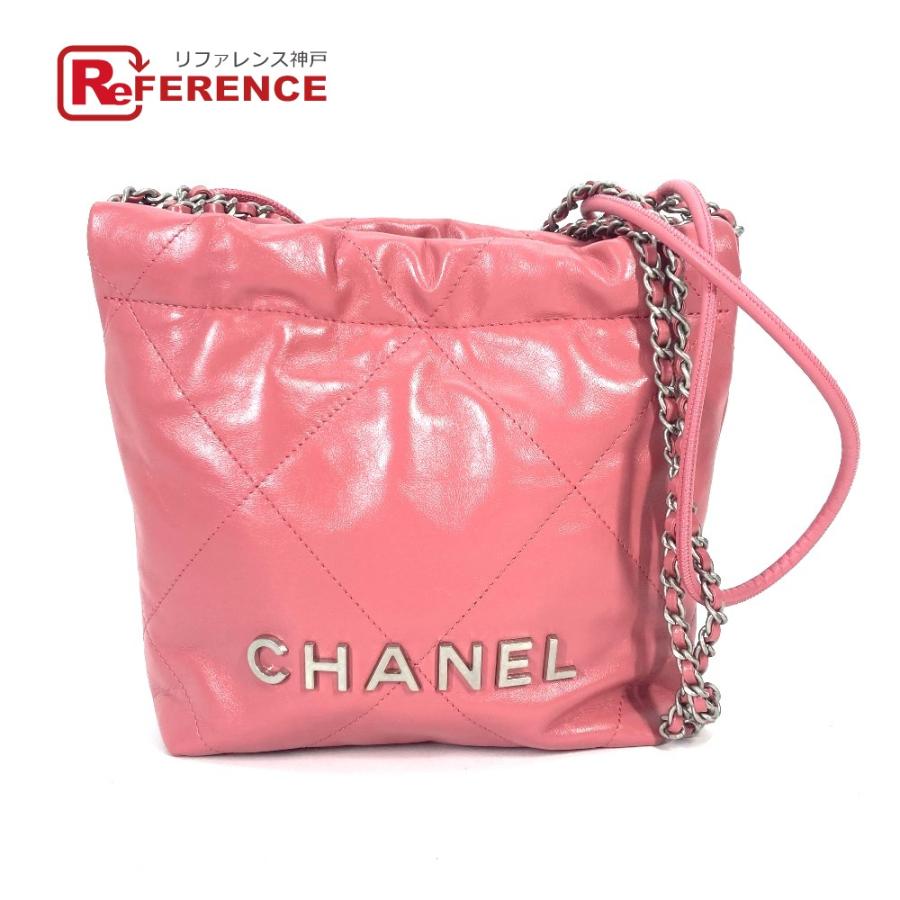 未使用 CHANEL シャネル AS3980 シャネル22 ミニハンドバッグ 2WAY 