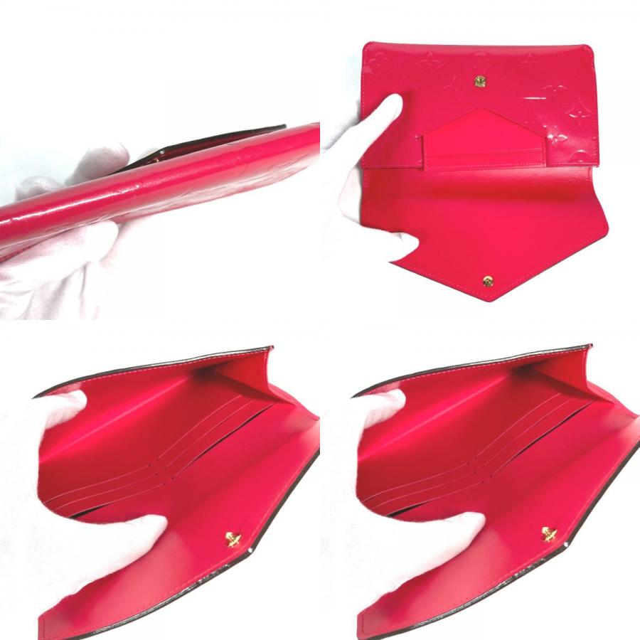 ルイヴィトン LOUIS VUITTON 長財布 ヴェルニ ポルトフォイユ ジャンヌ