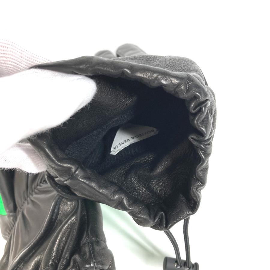 未使用 BOTTEGA VENETA ボッテガヴェネタ 709335 バイカラー グローブ