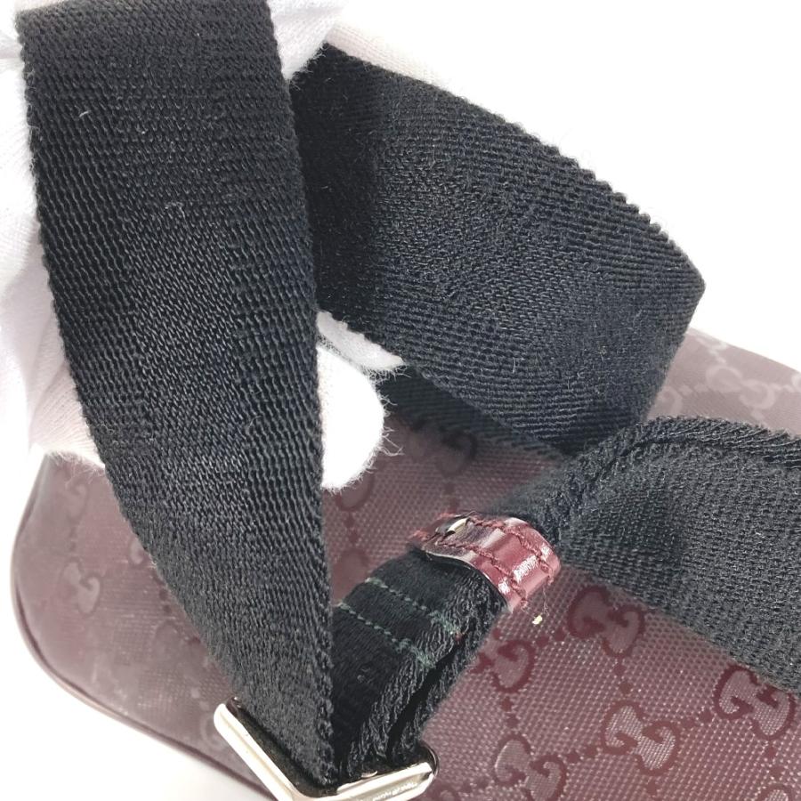 グッチ GUCCI GGインプリメ 233269 カバン ショルダーバッグ クロス ベルトバッグ ボディバッグ PVC/レザー パープル系 GUCCI（グッチ） 233269 GGインプリメ ショルダーバッグ クロス ベルト