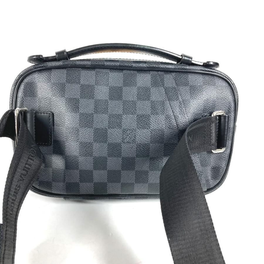 Louis Vuitton ダミエ　アンブレール ルイヴィトングラフィット アンブレール 14137 黒/グレー メンズ