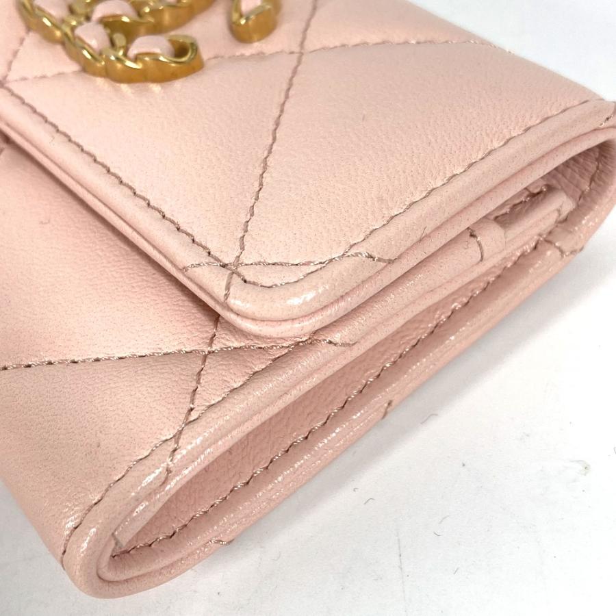 CHANEL（シャネル） 美品 チェーン CC カードケース マトラッセ ココ 