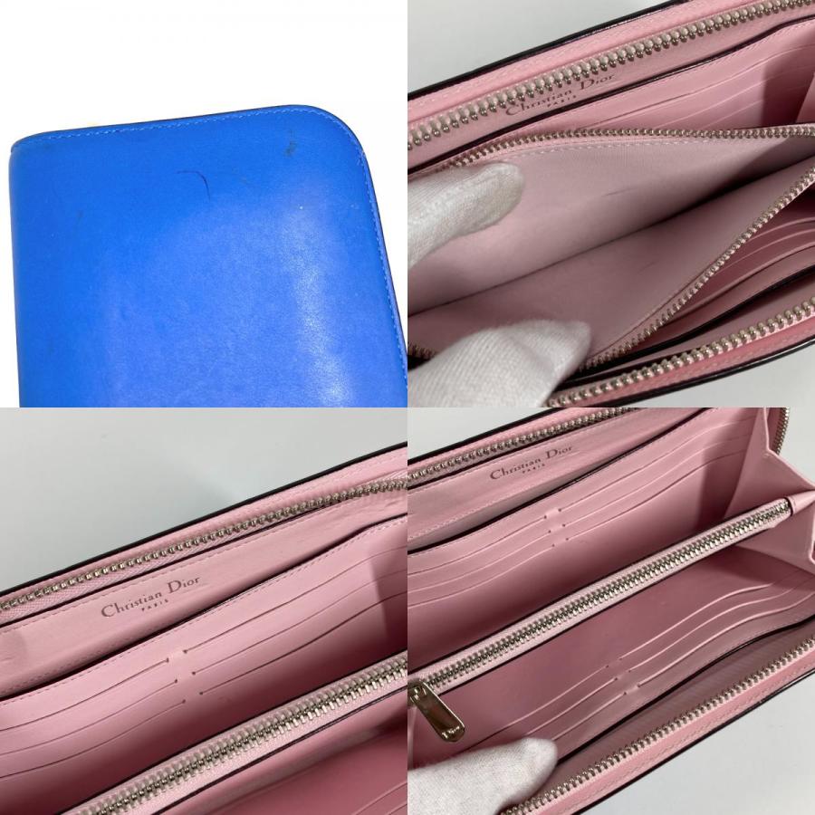 Dior ディオール ビジュー ラインストーン ラウンドファスナー ロング