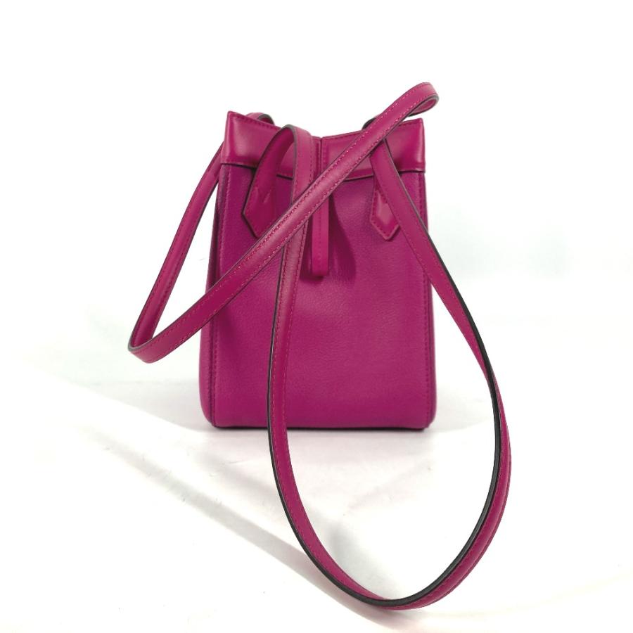 フェンディ FENDI ORIGAMI MINI オリガミミニ スモール 8BS083 肩掛け ショルダーバッグ レザー パープル 未使用 FENDI（フェンディ） 未使用 8BS083 ORIGAMI MINI オリガミミニ 肩掛け