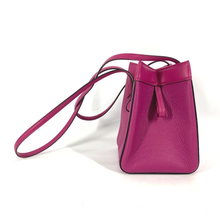 フェンディ FENDI ORIGAMI MINI オリガミミニ スモール 8BS083 肩掛け ショルダーバッグ レザー パープル 未使用 FENDI（フェンディ） 未使用 8BS083 ORIGAMI MINI オリガミミニ 肩掛け