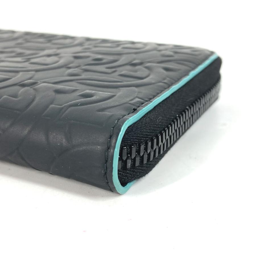 Salvatore Ferragamo サルヴァトーレフェラガモ ガンチーニ ラウンドファスナー ロングウォレット 長財布 ブラック メンズ【中古】 |  | 04