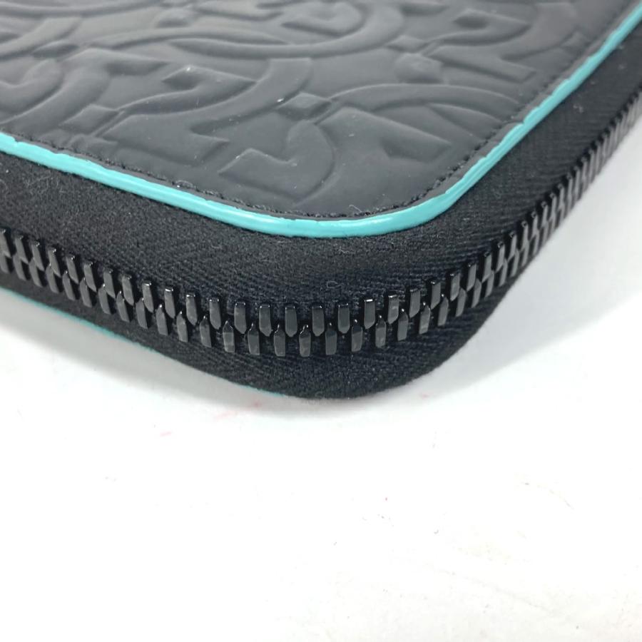 Salvatore Ferragamo サルヴァトーレフェラガモ ガンチーニ ラウンドファスナー ロングウォレット 長財布 ブラック メンズ【中古】 |  | 05