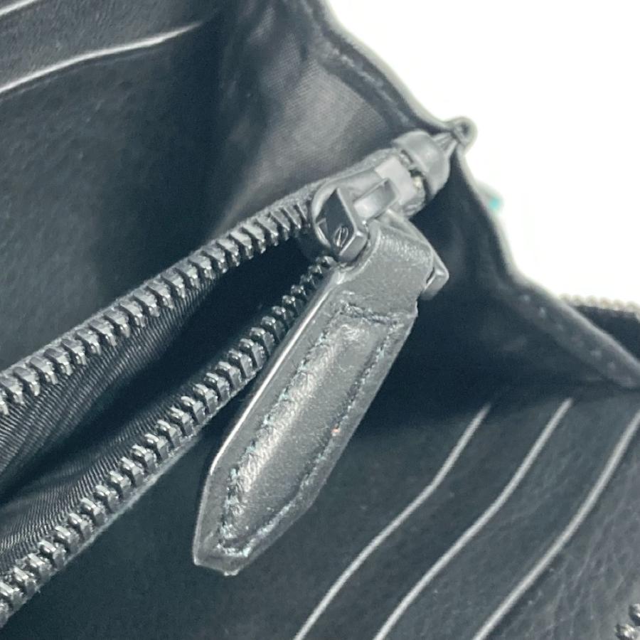 Salvatore Ferragamo サルヴァトーレフェラガモ ガンチーニ ラウンドファスナー ロングウォレット 長財布 ブラック メンズ【中古】 |  | 07