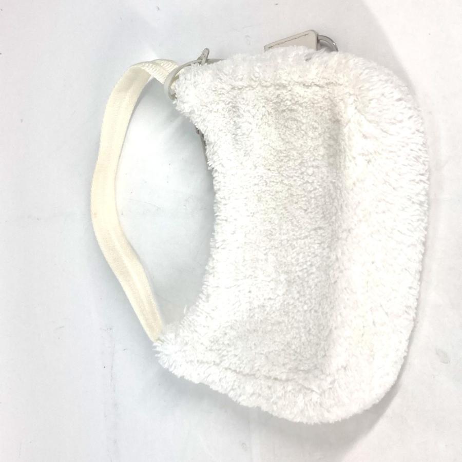 【新品】  PRADA / プラダ | Re-Edition 2000 SPUGNA 1NE515 テリー ミニ ショルダーバッグ | ホワイト | レディース PRADA（プラダ） 【新品】 | Re-Edition 2000 SPUGNA 1NE515 テリー