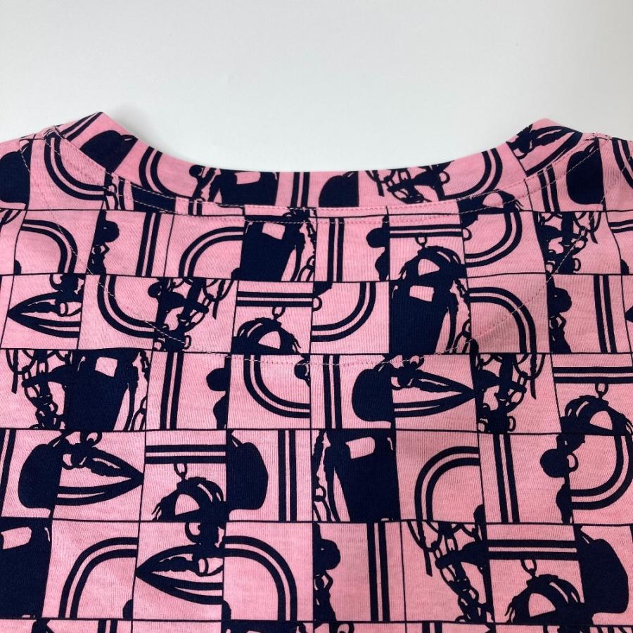 HERMES - エルメス HERMES ブライズ ド ガラ アン デソルドレ アパレル 半袖 アパレル トップス 半袖Ｔシャツ コットン ピンク 未使用 HERMES（エルメス） 未使用 ブライズ ド ガラ アン デソルドレ