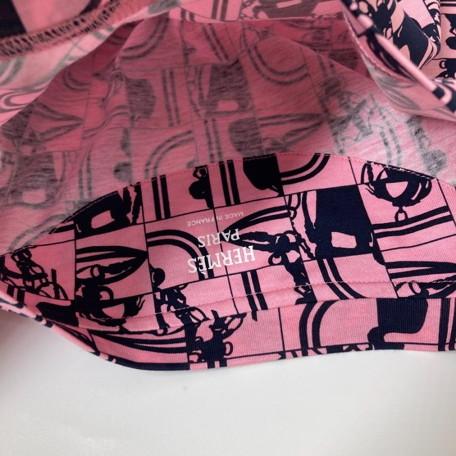 エルメス HERMES ブライズ ド ガラ アン デソルドレ アパレル 半袖 アパレル トップス 半袖Ｔシャツ コットン ピンク 未使用 HERMES（エルメス） 未使用 ブライズ ド ガラ アン デソルドレ