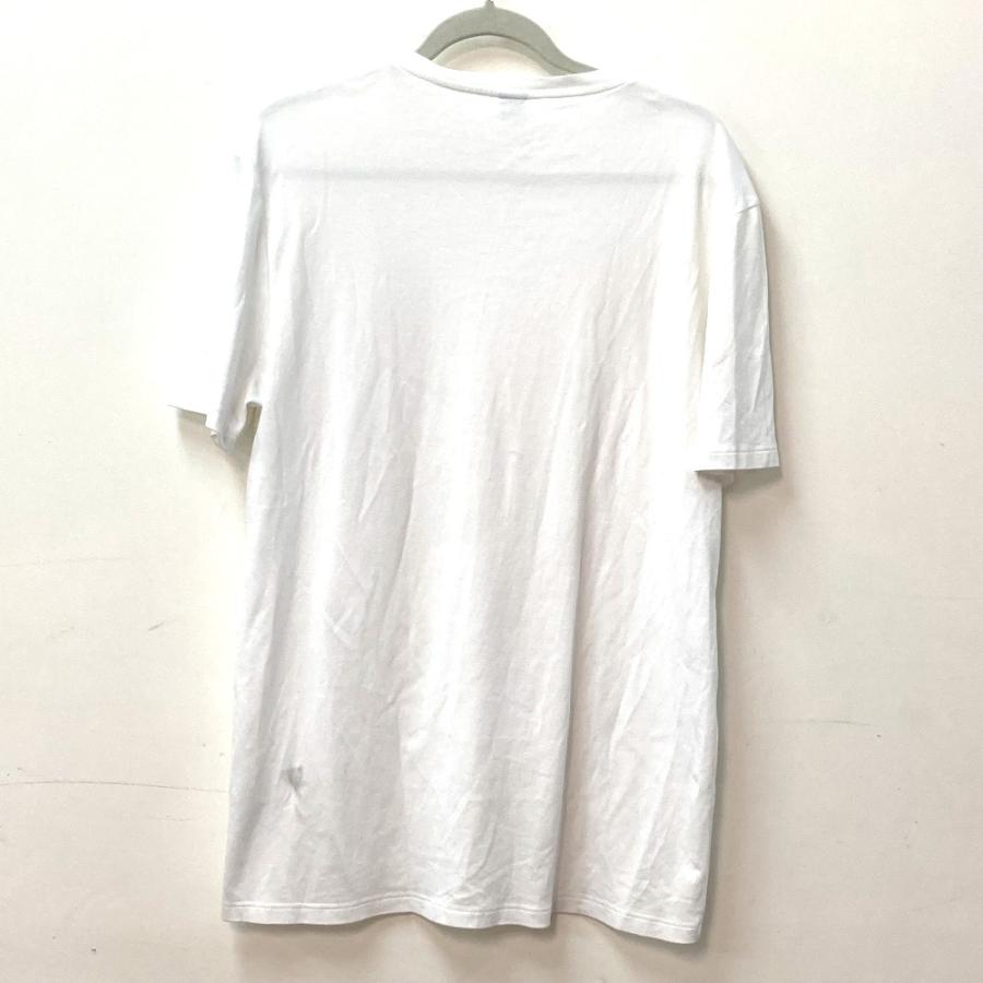 未使用 定価11.4万円 Berluti スクリット 刺繍 Tシャツ 白 L Berluti ベルルッティ オールオーバー 刺繍スクリット Tシャツ