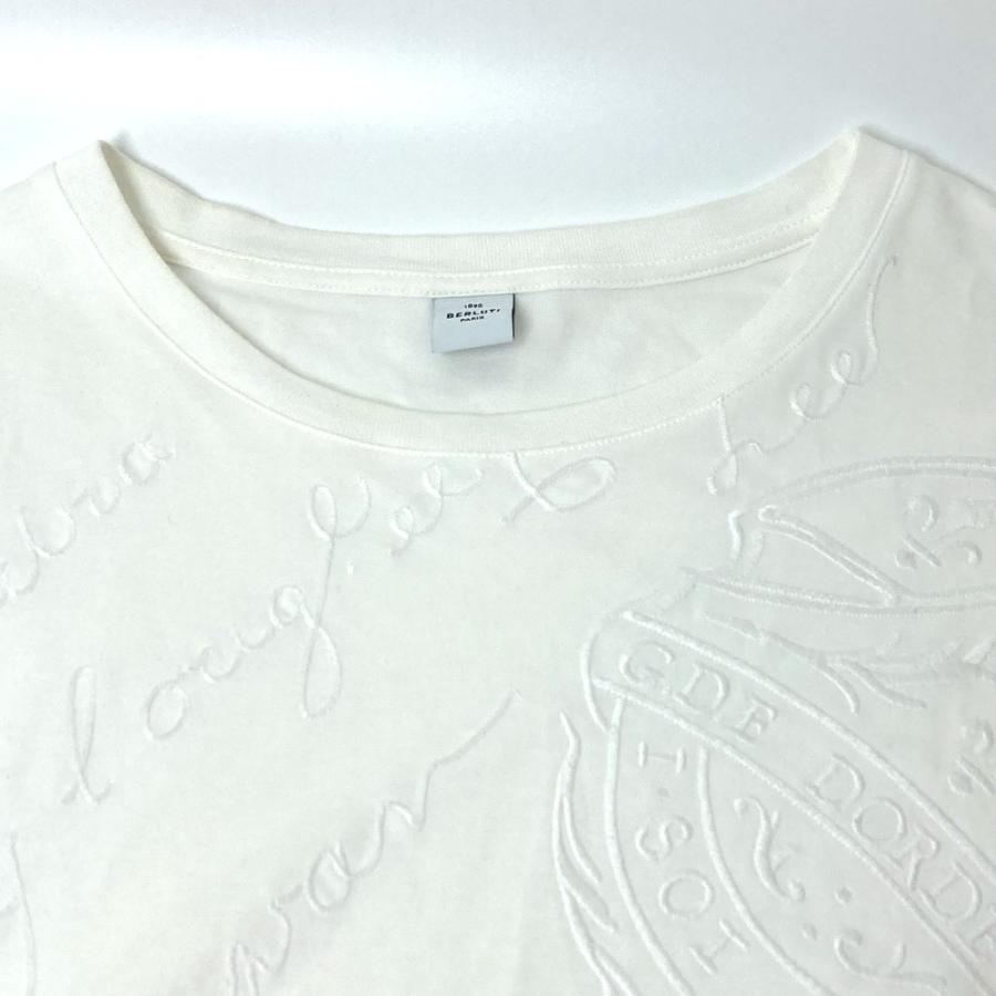 Berluti ベルルッティ オールオーバー 刺繍スクリット Tシャツ